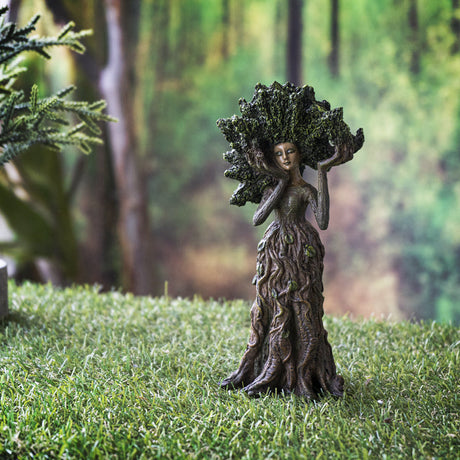 7.8" Ent Lady Ash Tree Polyresin Statue - Magick Magick.com