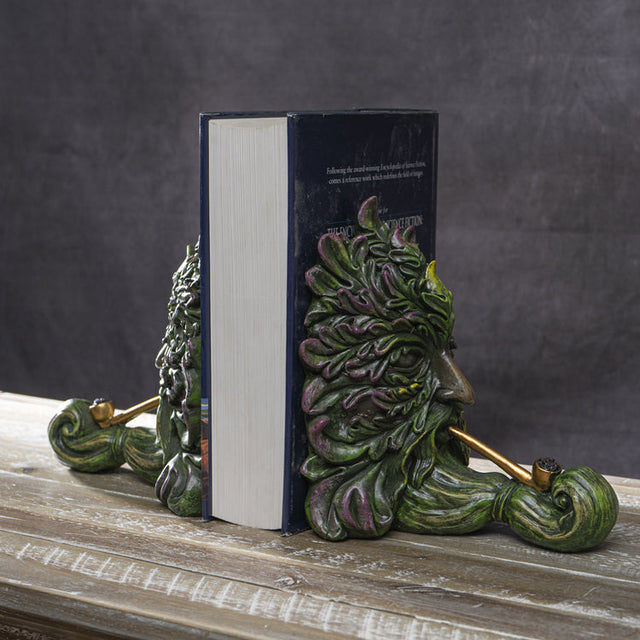 7.8" Greenman Bookends (Pair) - Magick Magick.com