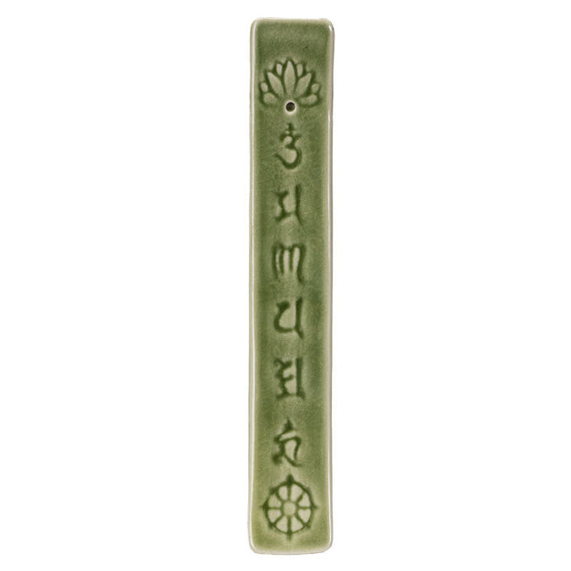 8" Ceramic Stick Incense Holder - Chakra - Magick Magick.com