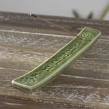 8" Ceramic Stick Incense Holder - Chakra - Magick Magick.com