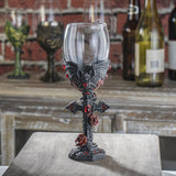 8" Chalice / Goblet - Bat Cross - Magick Magick.com