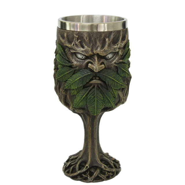 8" Chalice / Goblet - Greenman - Magick Magick.com