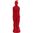 8" Male Candle - Red - Magick Magick.com