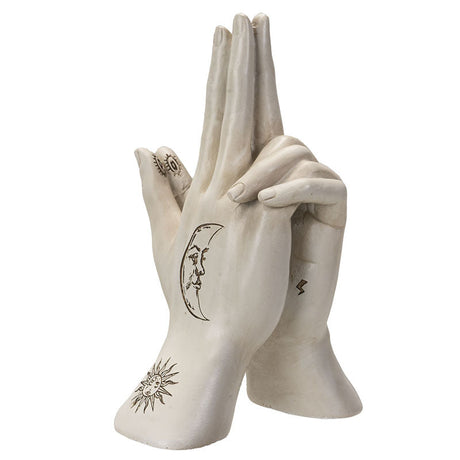 8" Palmistry Hand Statue - Pointed Fingers - Magick Magick.com