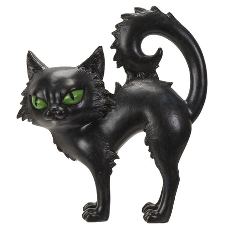 8.2" Black Cat Standing Statue - Magick Magick.com