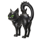 8.2" Black Cat Standing Statue - Magick Magick.com