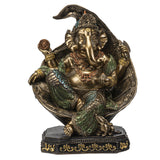 8.2" Hindu Statue - Seated Ganesha - Magick Magick.com