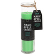 8.25" Magic Spell Candle - Luck (Green Tea) - Magick Magick.com