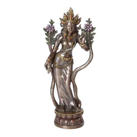 8.25" Tara Goddess Bronze Statue - Magick Magick.com