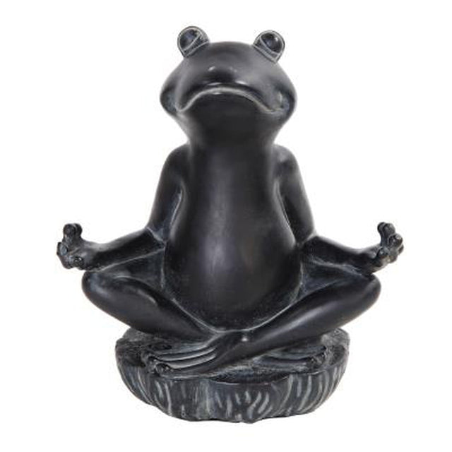 8.5" Meditating Frog Statue - Magick Magick.com