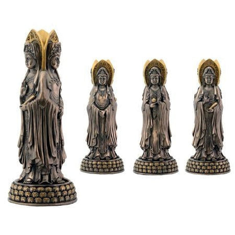 8.5" Three-Sided Kuan Yin Statue - Magick Magick.com