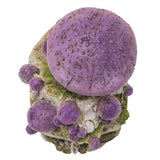 8.6" Skull with Purple Mushrooms Statue - Magick Magick.com