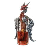 8.75" Long Island Ice Tea Dragon Statue - Magick Magick.com