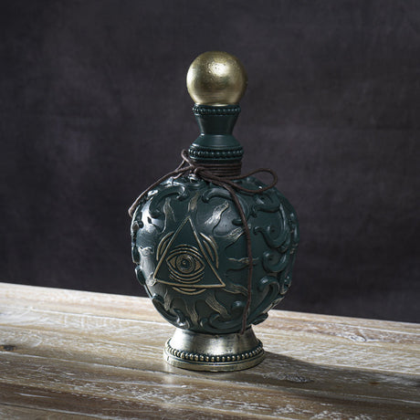 9" All Seeing Eye Potion Bottle Statue - Magick Magick.com