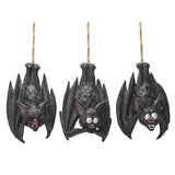 9" Hanging Bats Set - See, Hear, Speak No Evil (Set of 3) - Magick Magick.com