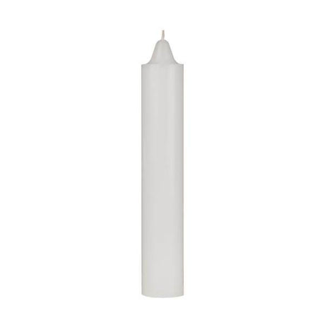 9" White Jumbo Pillar Candle - Magick Magick.com