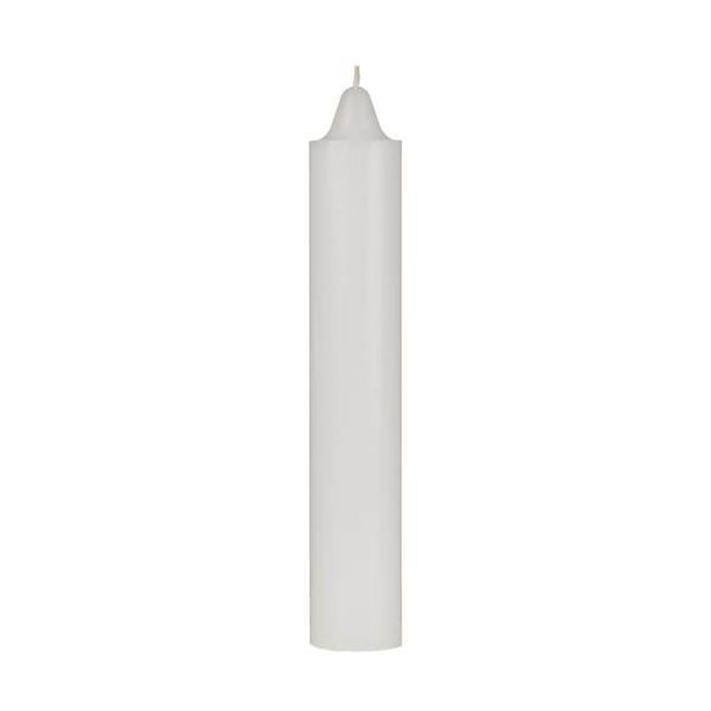 9" White Jumbo Pillar Candle - Magick Magick.com