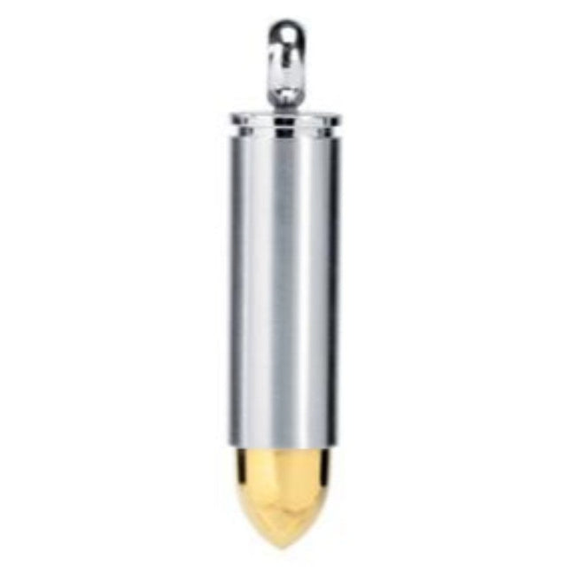 9 mm Bullet Stainless Steel Pendant - Magick Magick.com