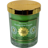 9 oz Harmonia Soy Gem Candle - Chakra Heart - Emerald & Rose Quartz - Magick Magick.com