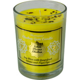 9 oz Harmonia Soy Gem Candle - Chakra Solar Plexus - Citrine & Tiger Eye - Magick Magick.com