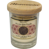 9 oz Harmonia Soy Gem Candle - Passion - Garnet - Magick Magick.com