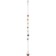 9.25" Chakra Pendulum Chain with Claps (Pack of 5) - Magick Magick.com