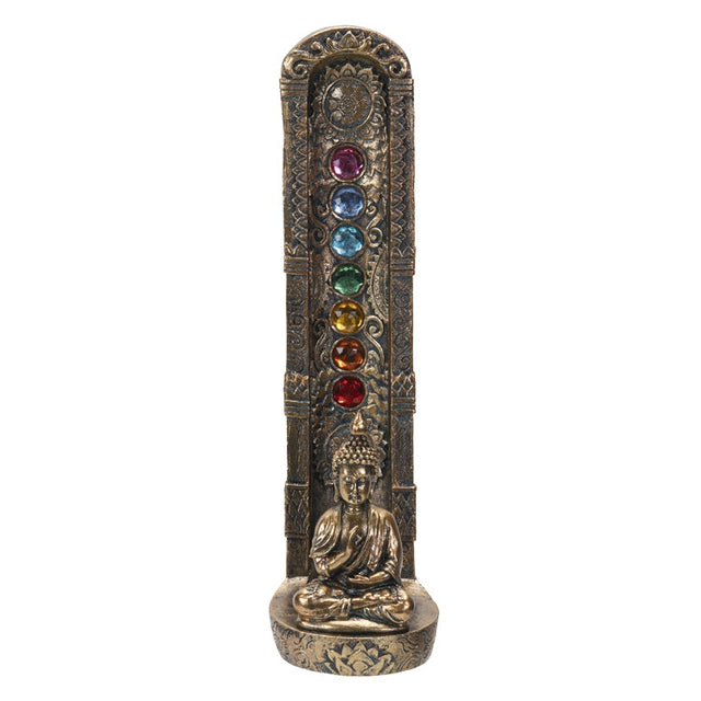 9.5" Buddha 7 Chakra Burner - Magick Magick.com