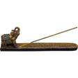 9.5" Polyresin Incense Holder - Lucky Elephant - Magick Magick.com