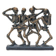 9.5" Skeleton Statue - Dancing Skeletons - Magick Magick.com