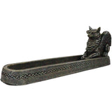 9.75" Winged Wolf Incense Burner - Magick Magick.com