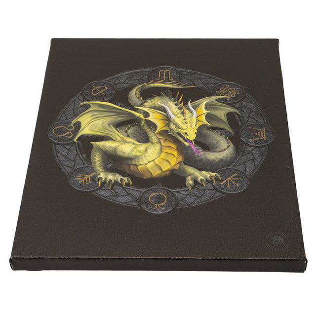9.8" Anne Stokes Dragon Canvas Print - Mabon - Magick Magick.com