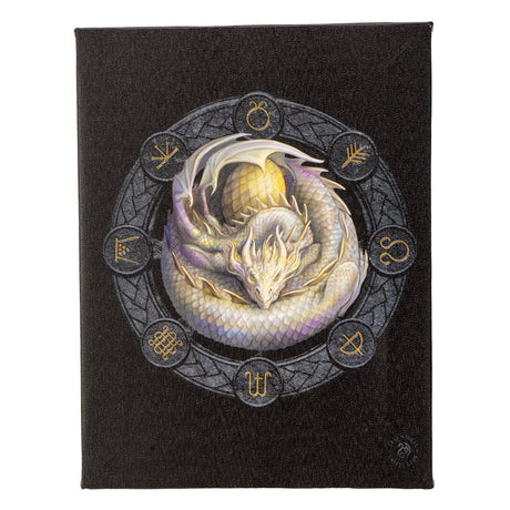 9.8" Anne Stokes Dragon Canvas Print - Ostara - Magick Magick.com