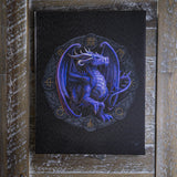 9.8" Anne Stokes Dragon Canvas Print - Samhain - Magick Magick.com