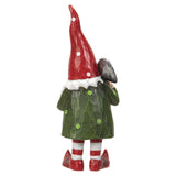 9.8" Gnome Statue - Gnome with Mushrooms - Magick Magick.com