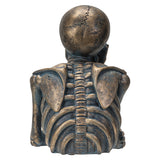 9.8" Skeleton Statue - Thinking (LED Light Up) - Magick Magick.com