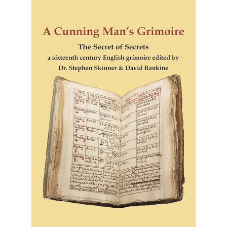 A Cunning Man's Grimoire (Hardcover) by Stephen Skinner, David Rankine - Magick Magick.com