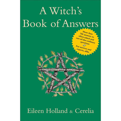 A Witch's Book of Answers by Eileen Holland - Magick Magick.com