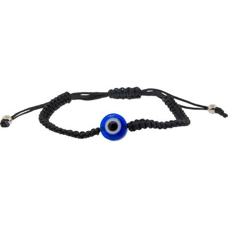 Adjustable Evil Eye Bracelet - Black - Magick Magick.com