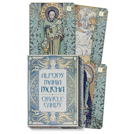 Alfons Maria Mucha Oracle Cards by Lo Scarabeo, Alfons Maria - Magick Magick.com
