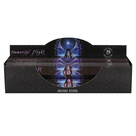 Anne Stokes Incense Sticks Display - Immortal Flight (6 Packs of 20 Sticks) - Magick Magick.com