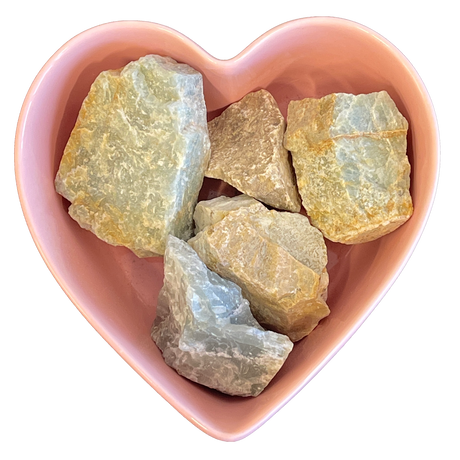 Aquamarine Rough Stone Natural Gemstone - One Stone - Magick Magick.com