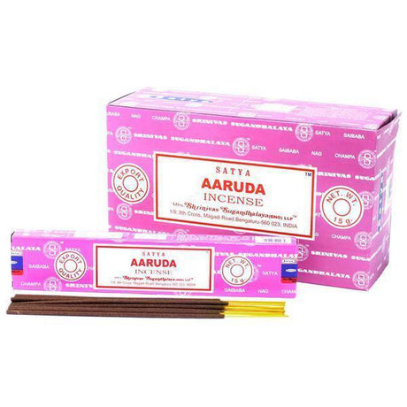 Aruda Satya Incense Sticks 15 gram - Magick Magick.com