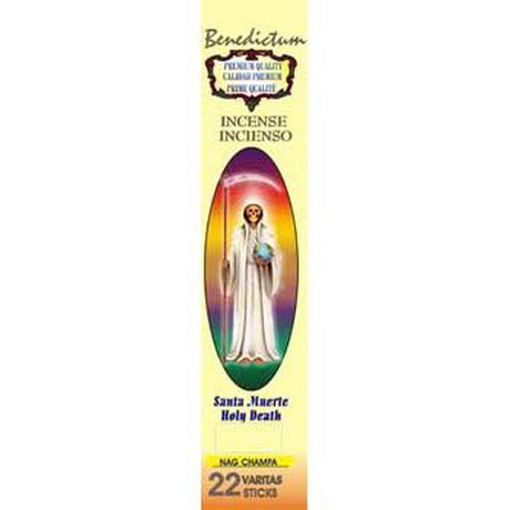 Benedictum Incense Sticks 22 Pack - Santa Muerte / Holy Death - Magick Magick.com