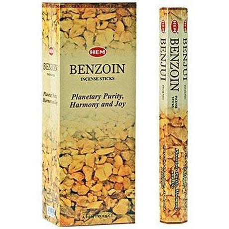 Benzoin HEM Incense Stick 20 Pack - Magick Magick.com