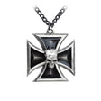 Black Knight's Cross Pendant - Magick Magick.com