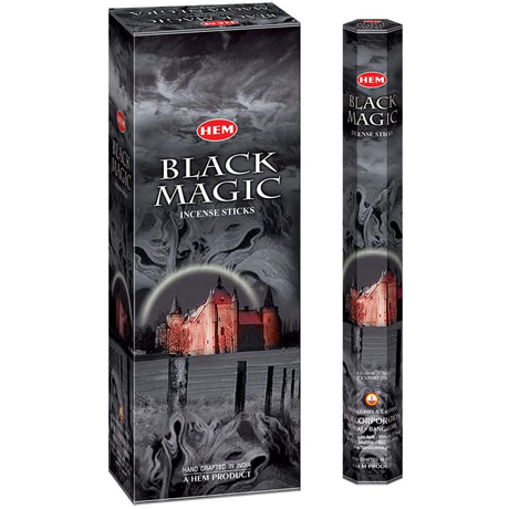 Black Magic HEM Incense Stick 20 Pack - Magick Magick.com