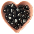 Black Obsidian Tumbled Stone Natural Gemstone - One Stone - Magick Magick.com