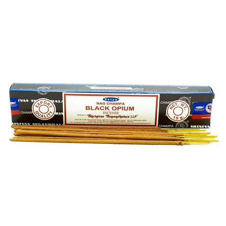 Black Opium Satya Incense Sticks 15 gram - Magick Magick.com