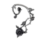 Black Rose Ear Wrap - Magick Magick.com