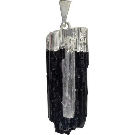 Black Tourmaline Pendant - Selenite - Magick Magick.com